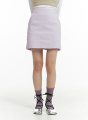 Basic Mini Skirt OF408