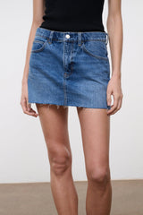 Beck Mini Skirt | Vintage Wash