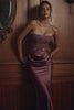 Avella Amethyst Metallic Lace Corset Maxi Gown - Limited Edition