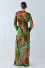 Luka Sheer Maxi Dress Poppy