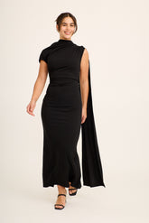 Aurelia Maxi Dress in Black
