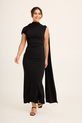 Aurelia Maxi Dress in Black