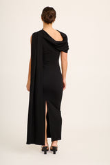 Aurelia Maxi Dress in Black