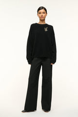 Custom Staud X C.Bonz Serrano Cashmere Sweater | Black