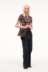 Coronado Bag | Wood Beads