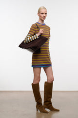 Christos Large Tote | Espresso Suede