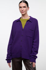 Cameron Cashmere Cardigan | Cosmos