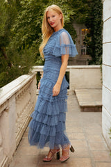 Adriana Dress in Blue