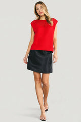 Anne Mini Skirt | Black