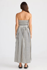 Avalon Dress - Blackstrip