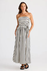Avalon Dress - Blackstrip
