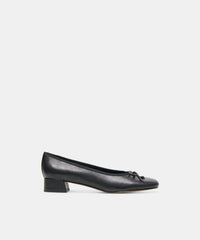RITLA MID HEELS BLACK LEATHER