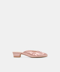 ARDENA SATIN HEELS LT BLUSH SATIN