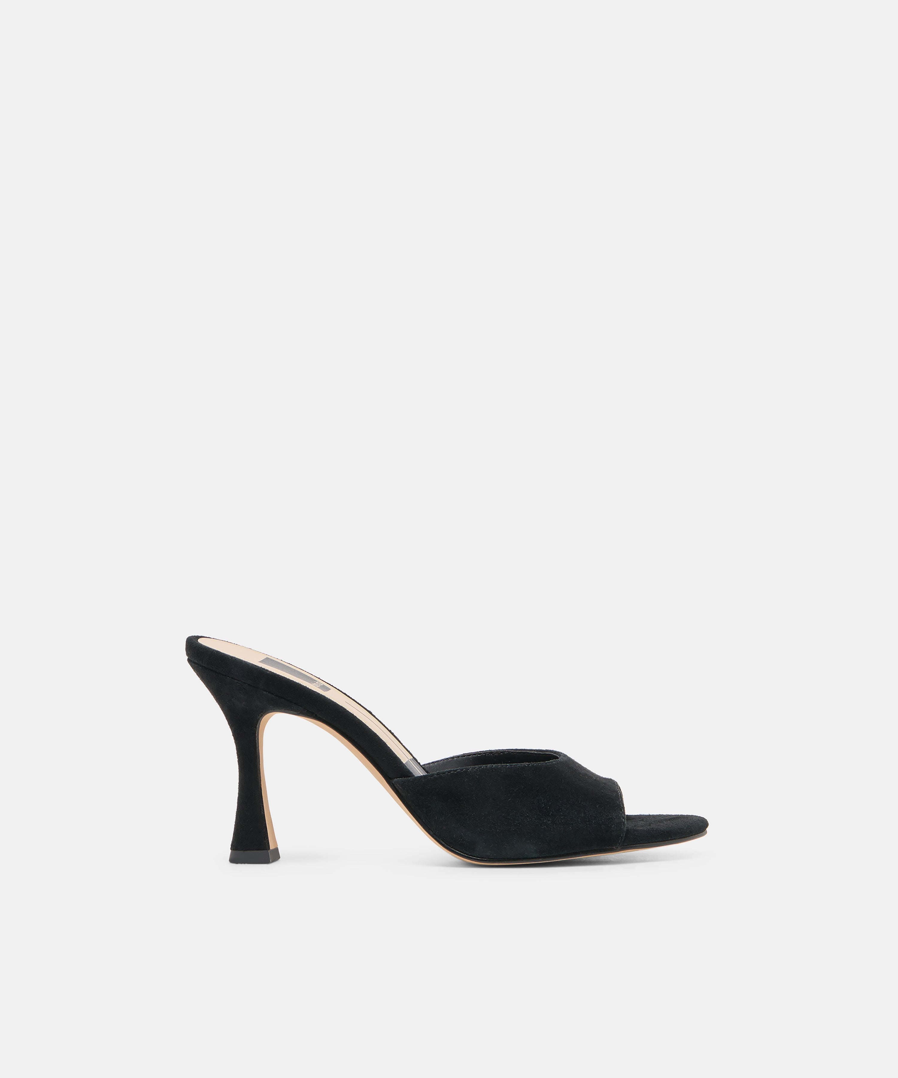 ROSHA HEELS ONYX SUEDE