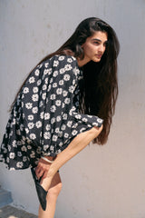 Anika Mini Dress ~ White Cosmos