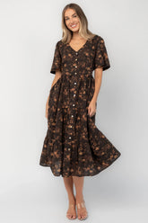Annelise Midi Dress | Clove Floral