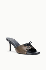 Blake Mule | Black Distressed