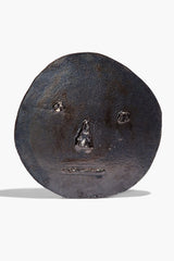 Constantin Ceramic Face | Burnt Black Glaze
