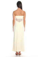 Kylana Strapless Maxi Dress Butter