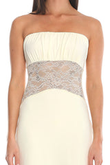 Kylana Strapless Maxi Dress Butter