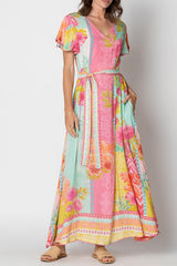 Caterina Maxi Dress - Candy