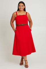 Carmen Dress - Flame