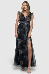Adelyn Maxi Dress | Midnight Floral