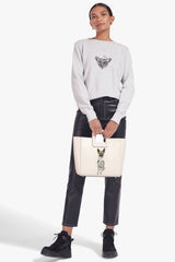 Custom Shirley Leather Bag | Cream