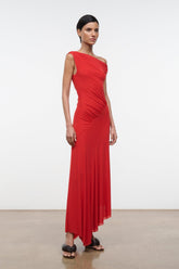Amaris Dress | Tomato