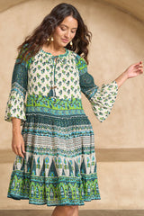 Angel Falls Dress - Green