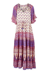 Angel Falls Long Dress - Pink