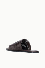 Alessandra Flat | Espresso