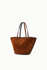 Caro Bucket Bag | Tabac Suede Espresso