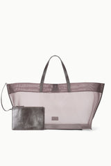 Christos Large Mesh Tote | Espresso