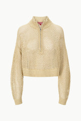 Cropped Hampton Sweater | Natural