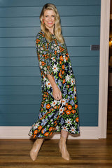 Alice Gathered Dress - Wildfield