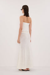 ALTHEA OFF WHITE MAXI SKIRT