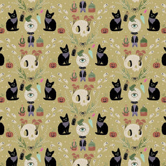 Elizabeth Dress in Mystical Cats