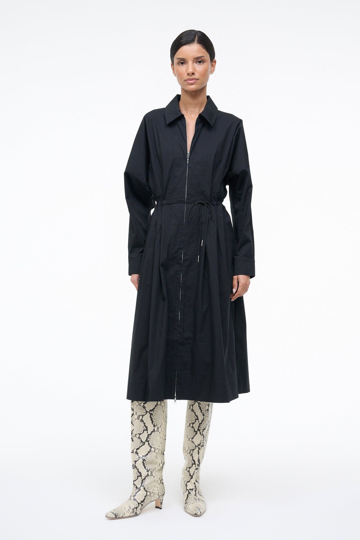 Chi Midi Dress | Black