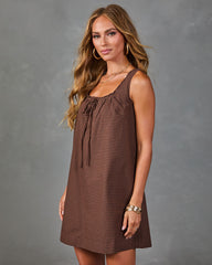Timeless Mood Plaid Mini Dress