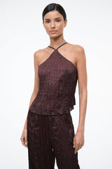 Akari Top | Earth Plisse