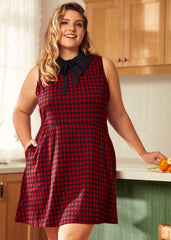 November Nostalgia Flare Dress