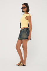 Abrand 99 Low Mini Skirt Quinn Worn