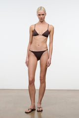Alexis Bikini Top | Dark Chocolate