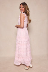 Annie Dress in Light Pink