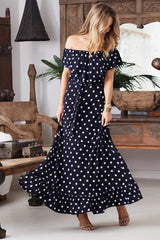 Dance With Me Maxi Dress - Navy