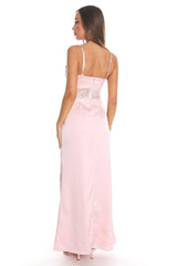 Dream Drifter Lace Maxi Dress Pink