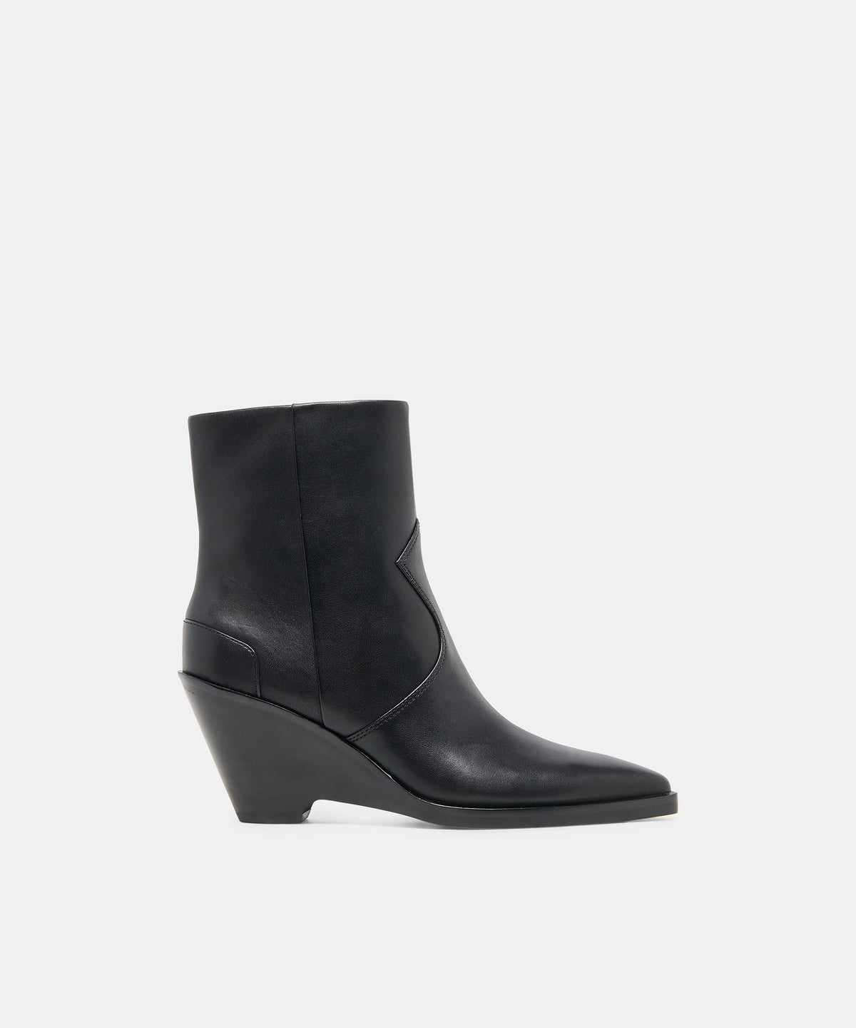 ASHTIN BOOTIES BLACK LEATHER