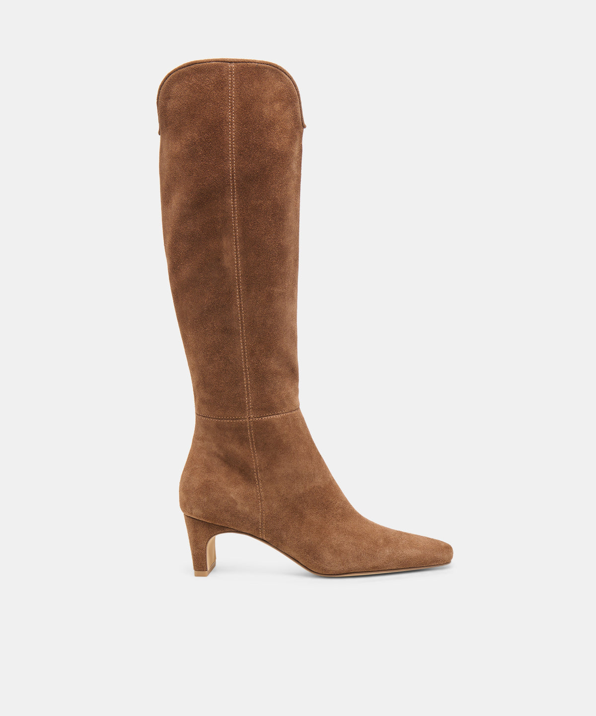 BRION NARROW CALF BOOTS COCOA SUEDE