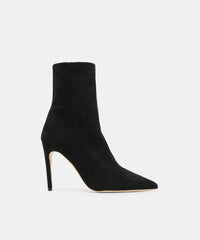 DANITY BOOTIES ONYX SUEDE
